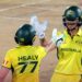 Healy leads Australia in historic run chase to clinch victory over India