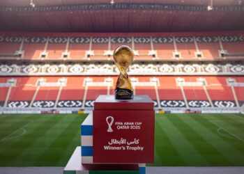 Arab Cup Winner’s Trophy on display at top malls