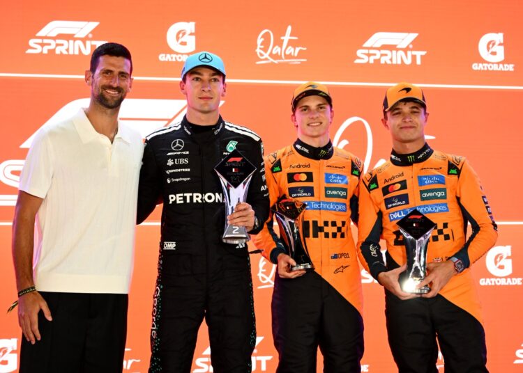 Qatar GP: Piastri dominates Sprint; Russell and Norris complete podium