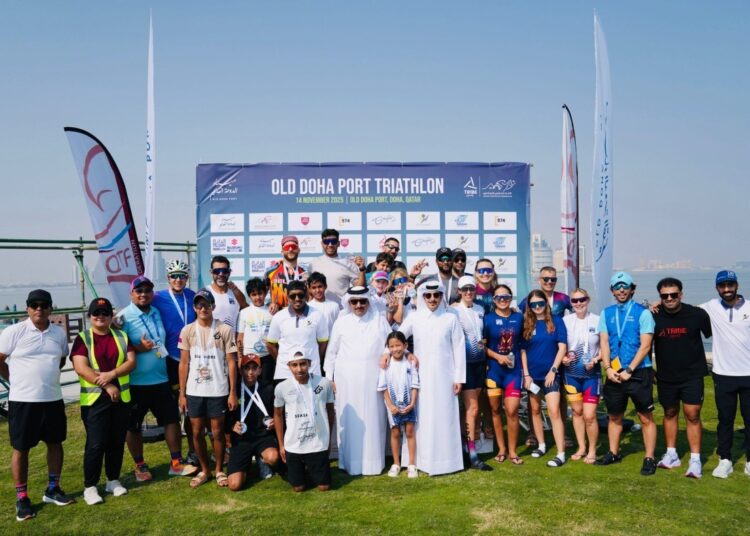 Qatar Triathlon League starts at Old Doha Port