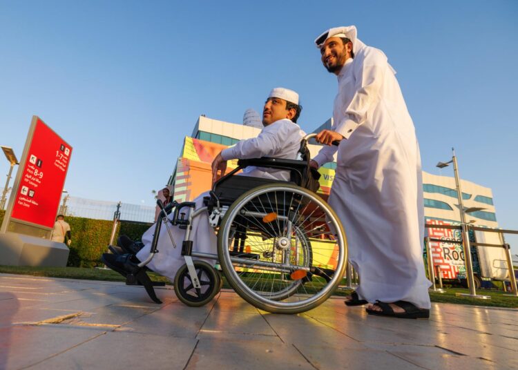 Disabled fans enjoy barrier-free experience at FIFA U-17 World Cup