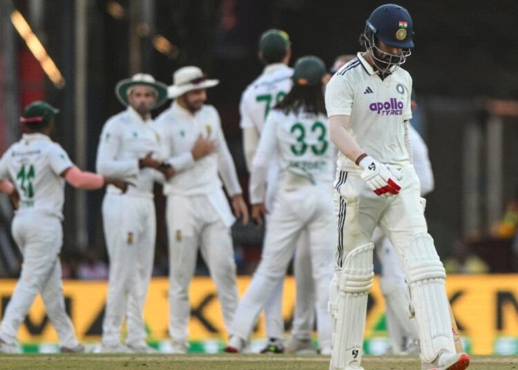 India in early trouble chasing 549 as South Africa tighten grip in Guwahati
