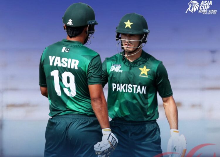 Maaz stars as Pakistan A beat Oman by 40 runs