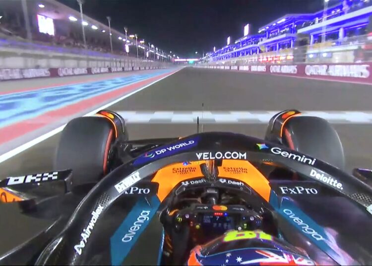 Piastri edges Norris in tight sole Qatar GP practice session