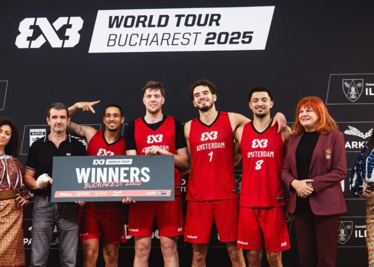 Amsterdam Rabobank win FIBA 3×3 World Tour Bucharest