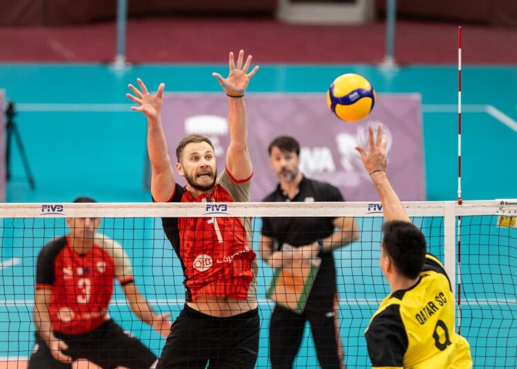 Police sweep past Al Gharafa to tighten title race in Qatar Men’s Volleyball League