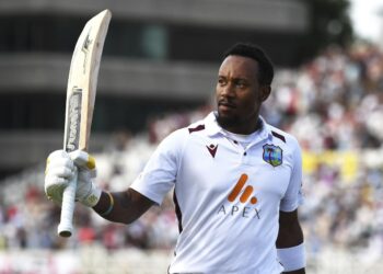 Hodge’s gritty century helps West Indies avoid follow-on