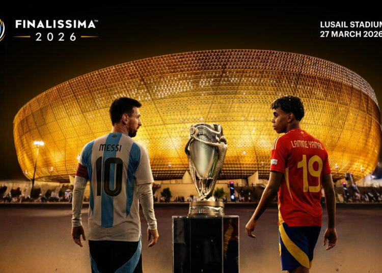 Qatar set to host Spain vs Argentina in men’s Finalissima 2026