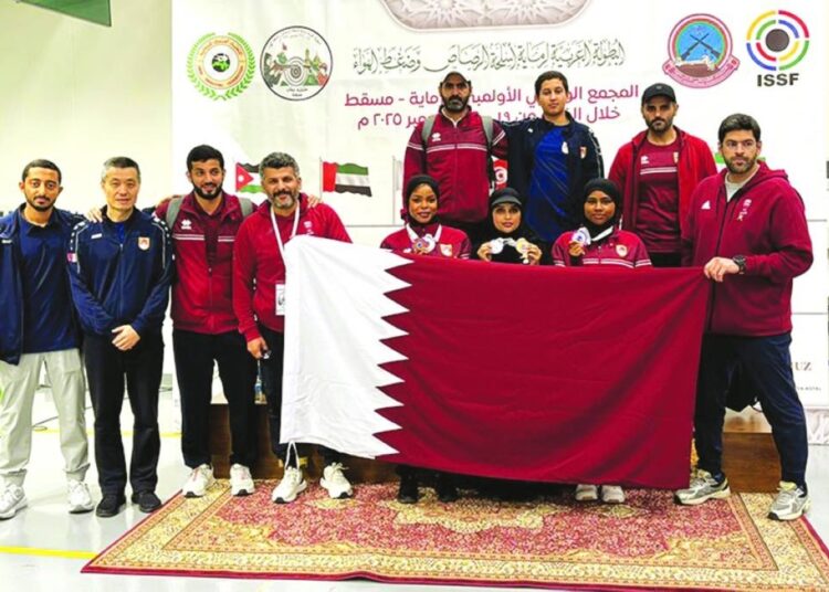 Qatari shooters add gold and two bronze at Arab Championship