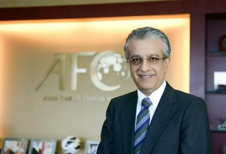 AFC President welcomes Sheikh Joaan as new OCA president