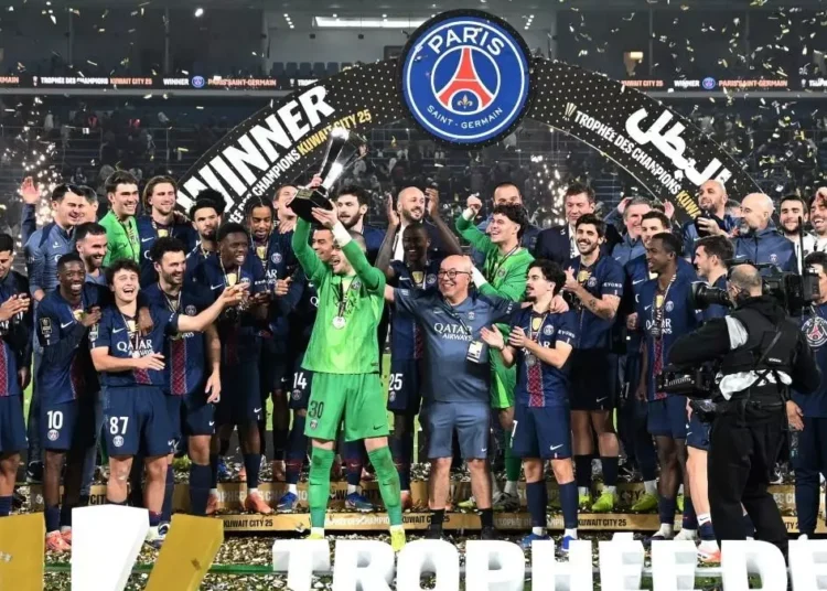 Chevalier the hero as PSG seal fourth straight French Super Cup