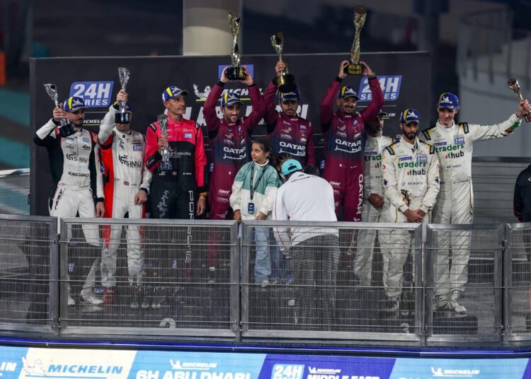 Team Qatar Motor and Motorcycle Federation (QMMF) Claims Double Victory at the 6H Abu Dhabi with New Driver Line-Up