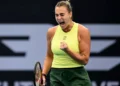 Sabalenka powers past Muchova to reach Brisbane final
