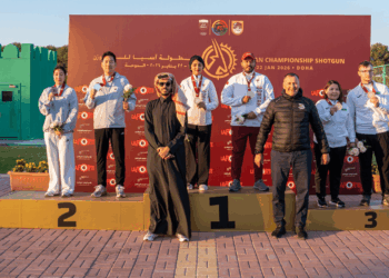 Asian Shotgun Championships: Qatar win gold in mixed team skeet