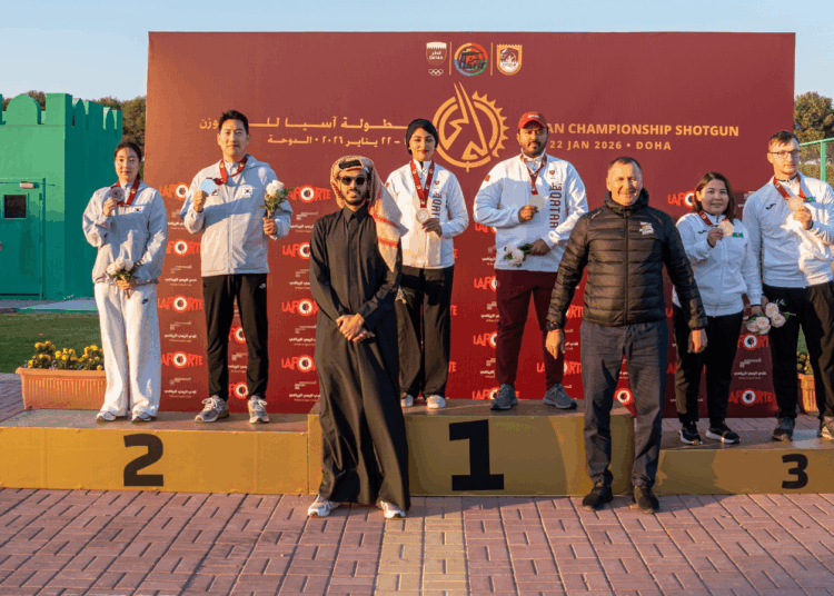 Asian Shotgun Championships: Qatar win gold in mixed team skeet