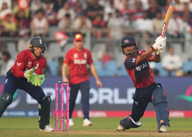 England escape with narrow win over Nepal at T20 World Cup