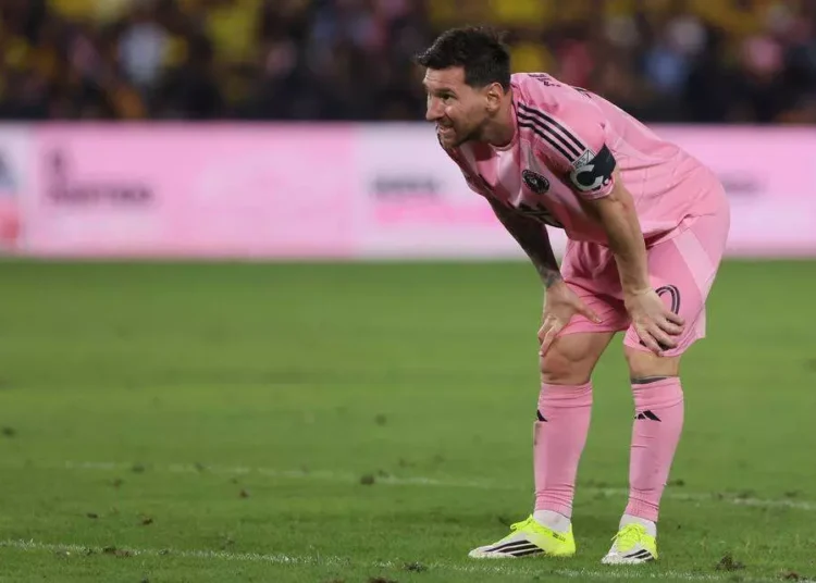 Messi hamstring strain sidelines Inter Miami star, preseason finale postponed