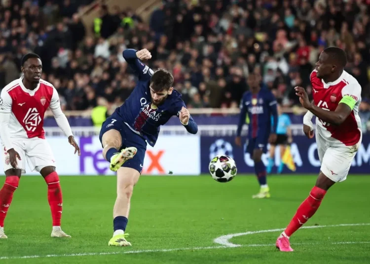 PSG Through to Champions League Last 16 After Monaco Thriller