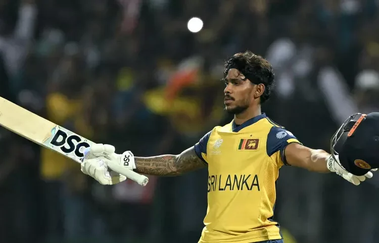 Nissanka ton fires Sri Lanka into Super Eights as Australia face early exit