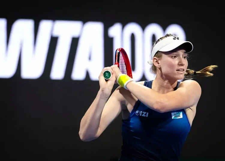 Rybakina rallies past Zheng to reach Qatar Open quarter-finals