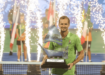 Medvedev clinches second Dubai Tennis Championships title after final walkover