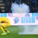 Italy bans Inter fans from travelling after flare incident
