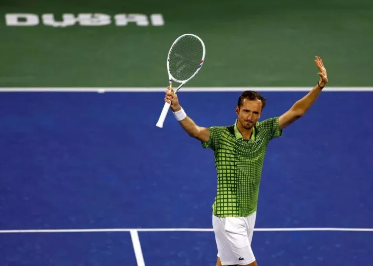 Medvedev sets up Griekspoor showdown in Dubai final