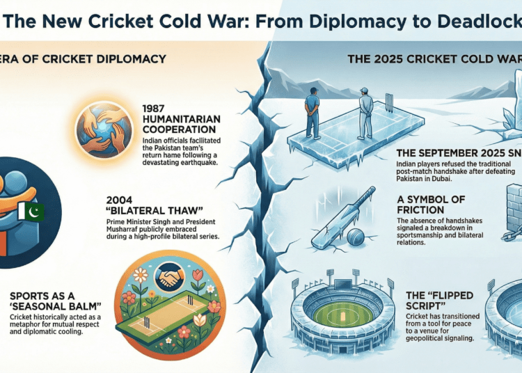 ‘Not Shaking Hands’: Geopolitics, Sports Diplomacy and the New Cricket Cold War