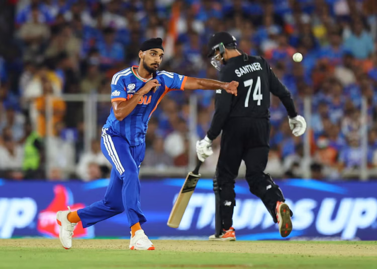 India’s Arshdeep fined after throwing ball at Mitchell in T20 World Cup final