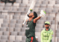 Tanzid century helps Bangladesh defeat Pakistan by 11 runs to win series 2-1