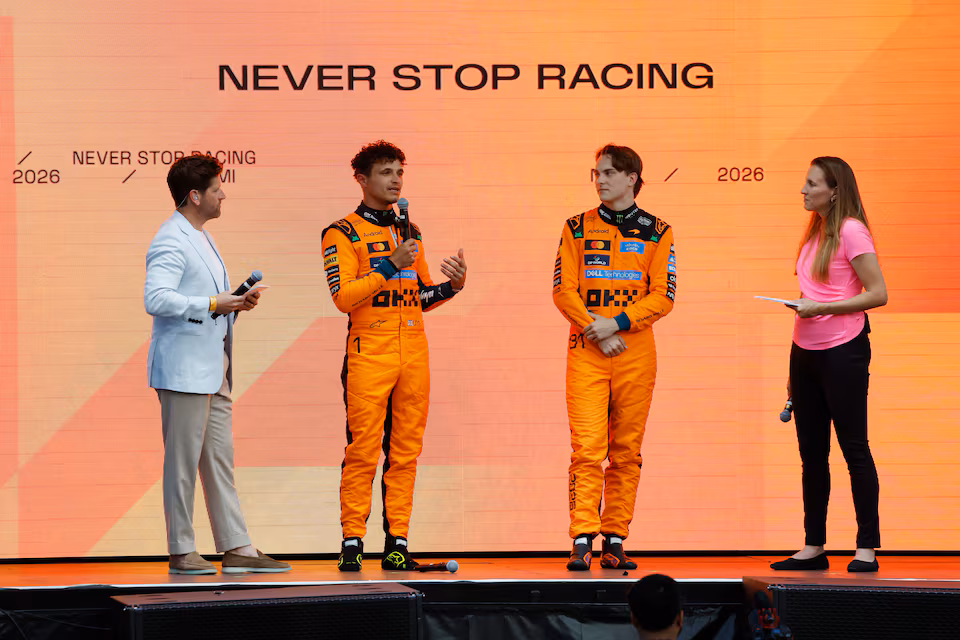 McLaren thrills fans in Miami as 1,000th race milestone nears