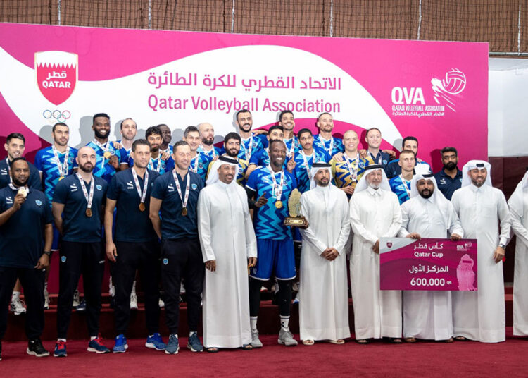 Police SC crowned Qatar Volleyball Cup champions for third time