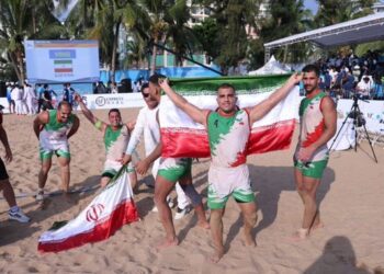 Iran overpower India to clinch beach kabaddi gold