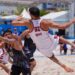 Qatar cruise into beach handball semi-finals with perfect group record