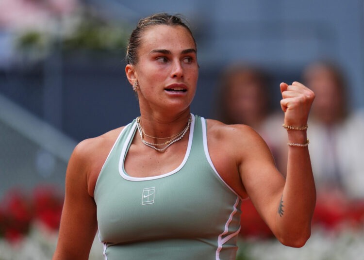 Sabalenka improves to 25-1, reaches fourth round in Madrid