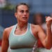 Sabalenka improves to 25-1, reaches fourth round in Madrid