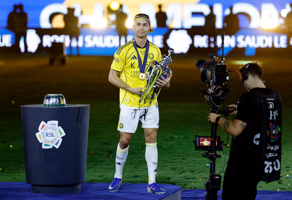 Ronaldo double seals Saudi Pro League title for Al Nassr