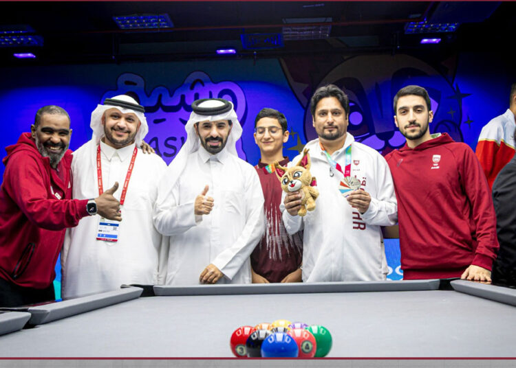 Qatar’s Bashar Hussein takes silver in Gulf Games 9-ball singles