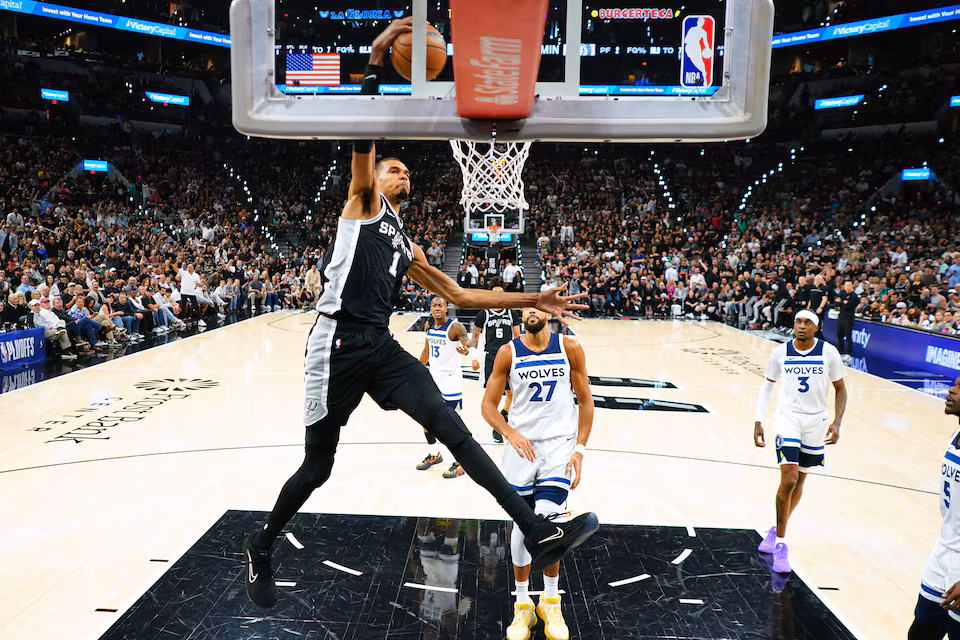 Wembanyama powers Spurs past Timberwolves for 3-2 series lead