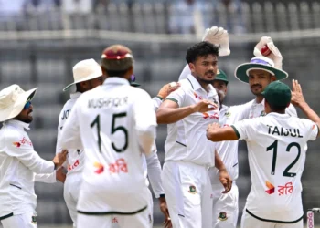 Rana’s five-wicket haul seals Bangladesh victory over Pakistan in Mirpur test