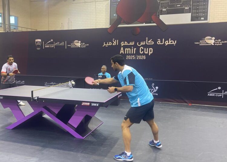 HH Amir Table Tennis Cup gets underway