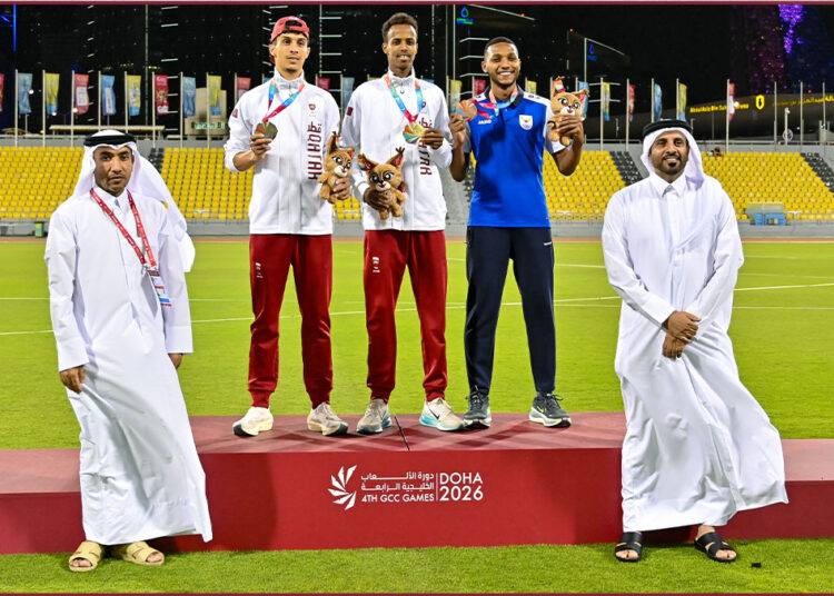 Qatar finish top of athletics standings at GCC Games Doha 2026