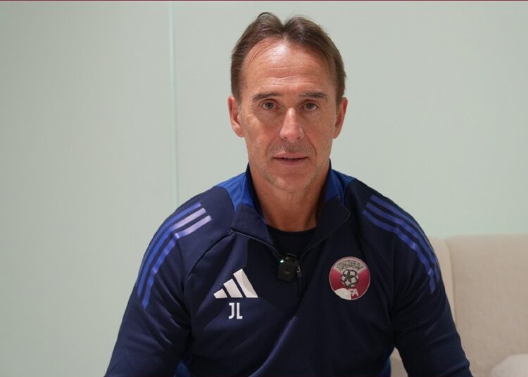Qatar must make fans proud at World Cup, says Lopetegui