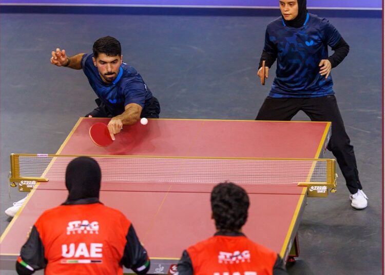 Qatar claim mixed doubles gold and bronze in Gulf Games table tennis