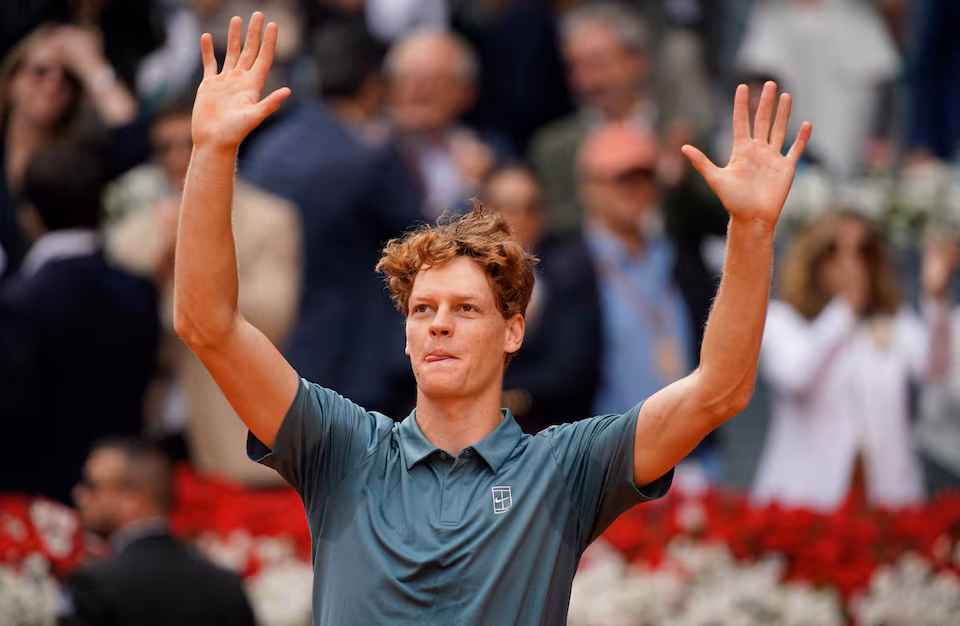 Sinner Eyes Rome Glory After Historic Madrid Triumph