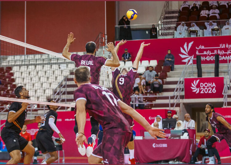 Qatar, Bahrain set up volleyball gold-medal showdown at GCC Games