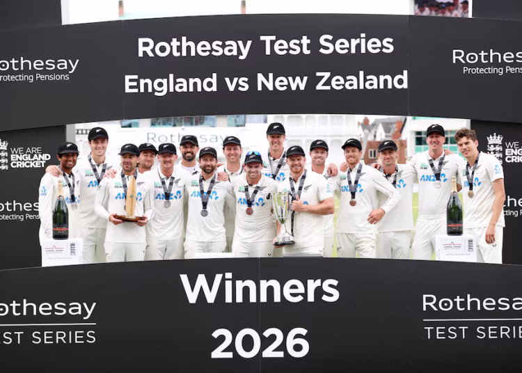 Resilient New Zealand overpower England to clinch series at Trent Bridge