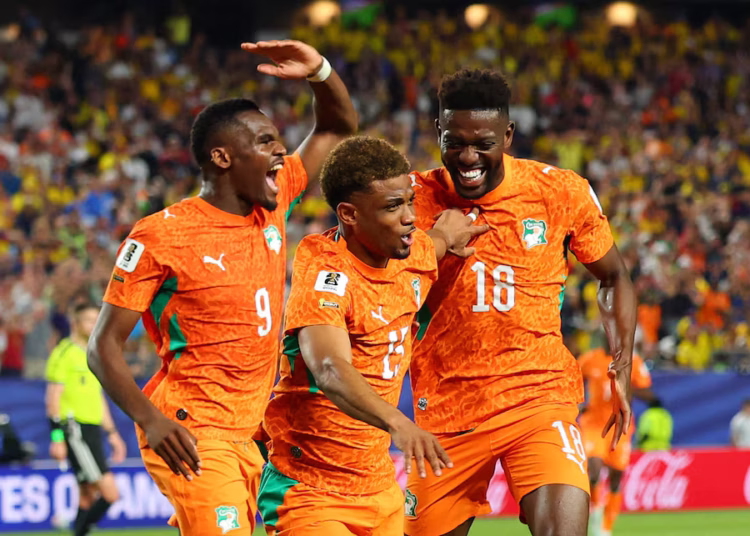 Late Amad strike gives Ivory Coast winning start against Ecuador