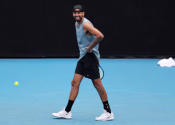 Kyrgios Delighted After First Tour-Level Singles Win in 15 Months
