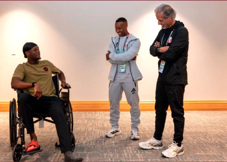 Qatar sports minister visits injured Canada midfielder Kone after World Cup collision